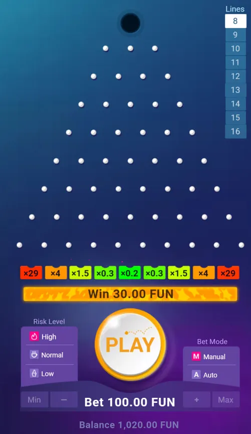 M&eacute;canique du jeu Plinko &mdash; Comment &ccedil;a fonctionne